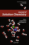 JOURNAL OF SOLUTION CHEMISTRY杂志封面